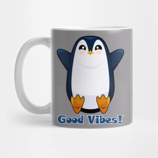 Good vibes penguin Mug